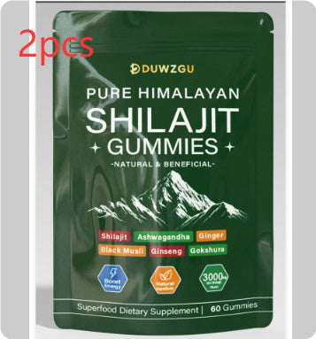 Shilajit Weichgummis im Beutel