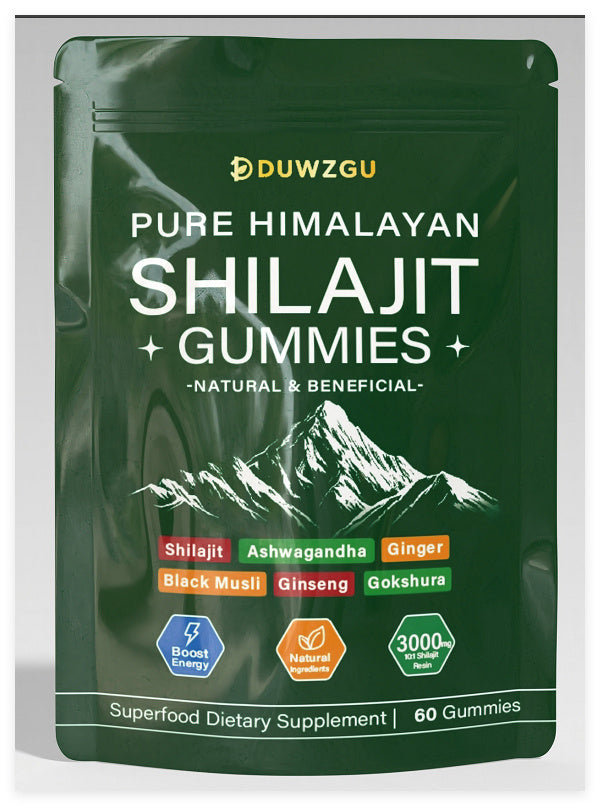 Shilajit Weichgummis im Beutel